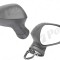 Oglinda exterioara Seat Ibiza (6j), 04.2008-04.2012; Ibiza (6j), 04.2012-, Dreapta, reglare manuala; carcasa neagra; geam convex; cromat