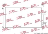 Condensator climatizare AC Honda Civic 12, motor: 1.4, 1.8, 2.0, 2.2 iCTDI, Condenser fara uscator, 645x325x16, SRLine, miez si rezervor din aluminiu