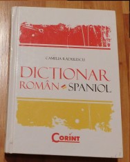 Dictionar roman-spaniol de Camelia Radulescu foto