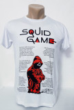 Tricou barbați alb squid game