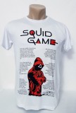 Tricou barbați alb squid game - XL