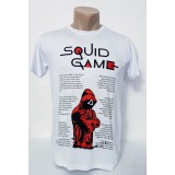 Tricou barbați alb squid game - XL