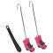 vidaXL &Icirc;ntinzătoare de cizme cu corn, roz, EU 34-40, plastic 155248