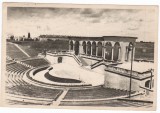 AMS - ILUSTRATA 1363, BUCURESTI - TEATRUL DE VARA &bdquo; 23 AUGUST&bdquo; ANUL 1955, cu perforari