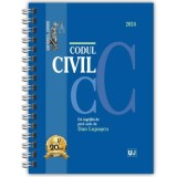 Codul civil ianuarie 2024 (editie spiralata), Dan Lupascu, Universul Juridic