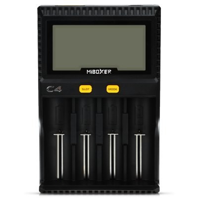 Incarcator universal MiBOXER C4 Smart Charger 18650 foto