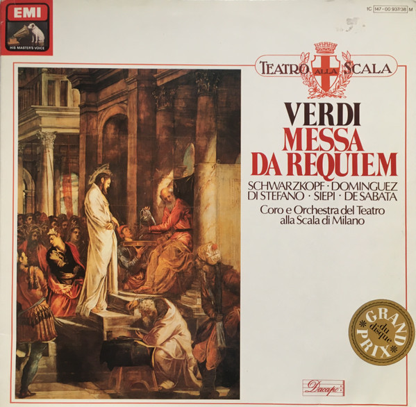 VINIL 2XLP Verdi, ..... Alla Scala Di Milano &ndash; Messa Da Requiem (EX)