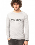 Bluza gri, barbati, 50% Single - XL