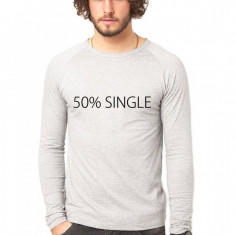 Bluza gri, barbati, 50% Single - XL