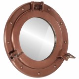 vidaXL Oglindă hublou de perete &Oslash;30 cm&nbsp;aluminiu și sticlă