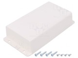 Carcasă universală ABS albă 69x133x30mm