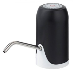 Pompa Electrică Apă, Tactilă, Re&icirc;ncărcabilă USB, Autonomie 5-6 Sticle, Capacitate 18.9L, Negru