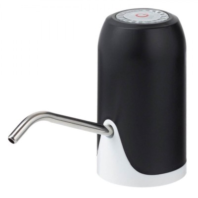 Pompa Electrică Apă, Tactilă, Re&amp;icirc;ncărcabilă USB, Autonomie 5-6 Sticle, Capacitate 18.9L, Negru foto