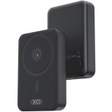 Baterie Wireless Magnetica, XO-PR231, 10.000mAh, Incarcare PD20W cu Port Type-C, Negru
