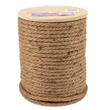 Sfoara din iuta Micul Fermier 12 mm &ndash; rola 100 m (naturala, rezistenta)