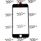 Geam OCA iPhone 6s Plus negru