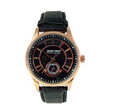 Ceas Barbatesc Elegant Deep Red Timer Copper WZ020