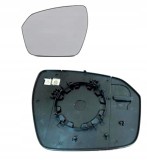 Geam oglinda exterioara cu suport fixare Land Rover Range Rover Evoque, 03.2011-, Stanga, incalzita; geam convex; cromat