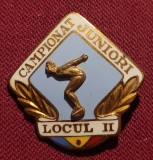 Insigna Campionat Juniori Locul 2