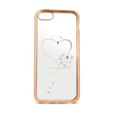 Husa SAMSUNG Galaxy J5 (2015) J500F - Beeyo Heart (Auriu), Plastic, Carcasa