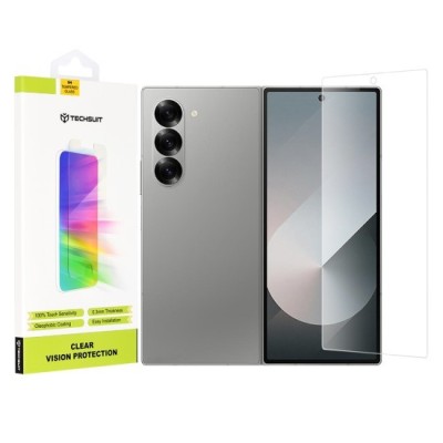 Folie pentru Samsung Galaxy Z Fold6 - Techsuit Clear Vision Glass [Outside Screen] - Transparent foto