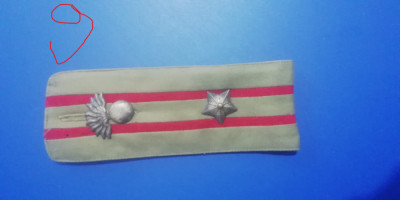 M3 C4 - Grade militare - comunism - instructie - maior infanterie foto