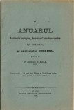 C9678N Anuarul Academiei teologice Andreiane ortodoxe rom&acirc;ne &icirc;n Sibiu pe anul școlar 1924/1925 publicat de dr Eusebiu Roșca, director, 1925, Sibiu