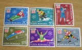 M1 TX3 9 - 1976 - Jocurile olimpice de iarna - Insbruck, Sport, Nestampilat