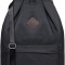 Rucsac sport KAUKKO, cu snur, unisex, negru - OUTLET
