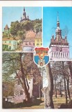 RF78-Carte Postala - Sighisoara, circulata 1987