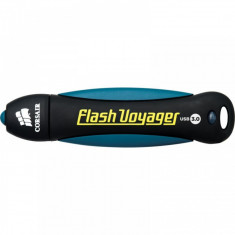 USB Flash Drive Corsair, 64GB, Voyager, USB 3.0, read-write: 190MBs, 55MBs foto