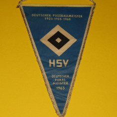 Fanion (vechi-anii`60) fotbal - HAMBURGER SV (Germania)