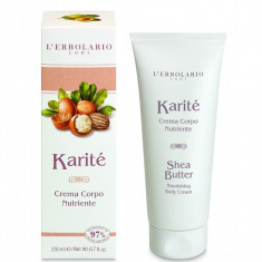 L'Erbolario Crema de corp nutritiva cu unt de shea, 200ml