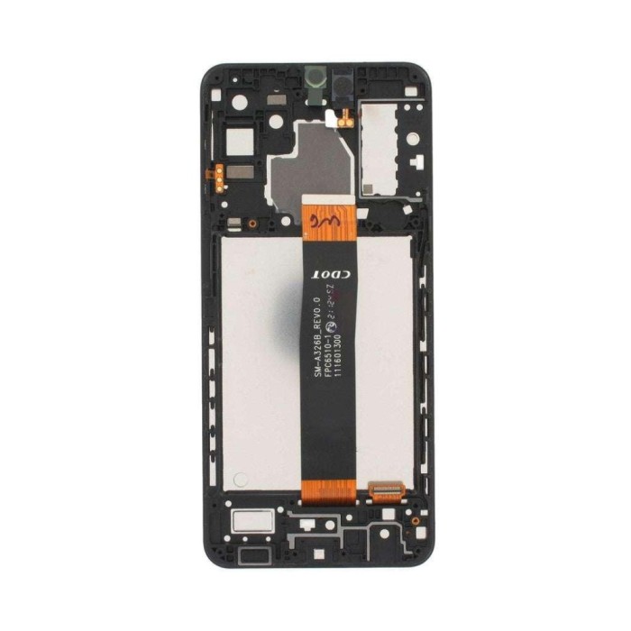 Display Samsung Galaxy A32 5G A326 Display Service Pack Black Negru
