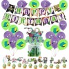 Set 26 decoratiuni pentru petrecere SMP, carton, latex, multicolor