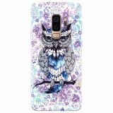Husa silicon pentru Samsung S9 Plus, Abstract Owl