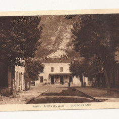 FV1 -Carte Postala -FRANTA- Cluses, Rue de la gare, necirculata 1920-1940