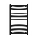 Radiator curbat pentru uscător de prosoape 1000x500 mm negru