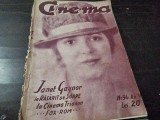 CINEMA - REVISTA INDEPENDENTA SI IMPARTIALA A PRODUCTIILOR CINEGRAFICE , ANUL V, NR.94/1928