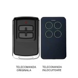 Telecomanda poarta garaj 4 butoane T4301 Cod Saritor Compatibila cu automatizarile LINOMATIK si receptorul extern R5113 compatib