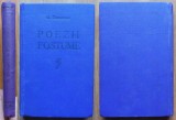 Mihai Eminescu, Poezii postume; Editie noua, 1908, legatura cartonata de epoca