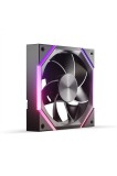 Ventilator PC RGB 120 mm invers HDB 2000 RPM 61.5 CFM &ndash; Negru