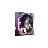 Ventilator PC RGB 120 mm invers HDB 2000 RPM 61.5 CFM &ndash; Negru