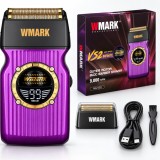 Cumpara ieftin Aparat de Ras Electric Profesional BIRAI&reg; WMARK VS2 Infinite, Shaver cu Folie Dubla, Motor BLDC 9.000 RPM, 3 Viteze Ajustabile, Display LCD, Afisaj LE