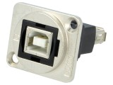 Adaptor USB A la USB B Metalic 2.0 19x24mm