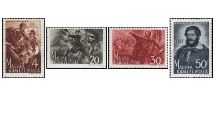 Ungaria 1944 - Kossuth L., serie neuzata