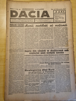 Dacia 18 februarie 1943-stiri al 2-lea razboi mondial,timisoara foto