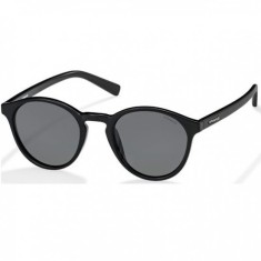 Ochelari de soare pentru bărbați Polaroid cu ramă neagră din plastic și lentilă neagră polarizată PLD1013/S D28/Y2