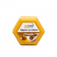 Apiland Sapun cu miere ?i propolis 100g foto