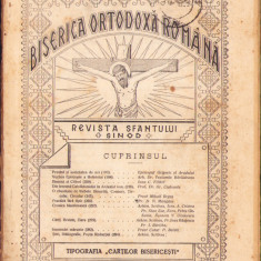 HST C1738 Biserica Ortodoxă Română 3/1932 Revista Sfântului Sinod